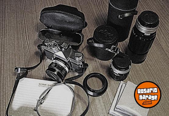 Electrónica - EQUIPO FOTOGRAFICO ANALÓGICO COMPLETO COMO NUEVO - En Venta
