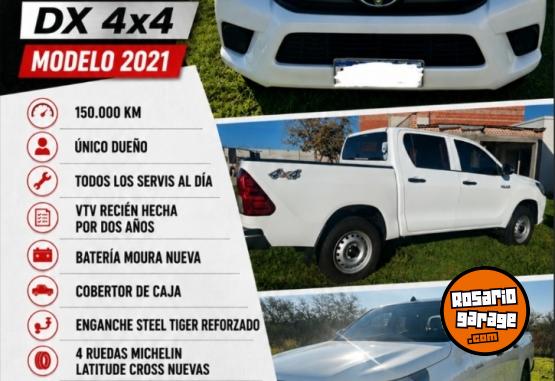 Camionetas - Toyota Hilux dx 4x4 2021 Diesel 150000Km - En Venta
