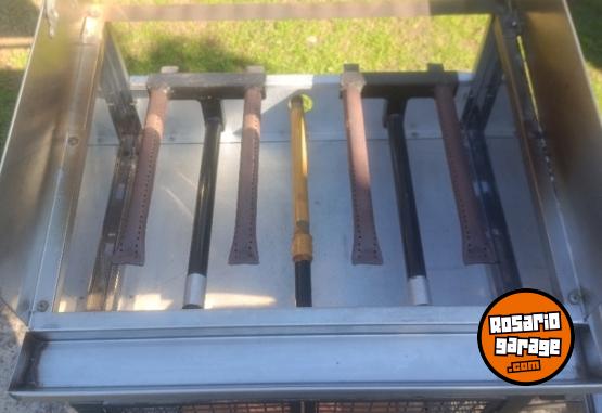 Hogar - Parrilla a gas acero inoxidable - En Venta