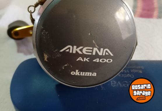 Deportes - Vendo balijá pláno 6 bándejas y reel okuma ajena rotativo - En Venta