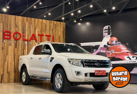 Camionetas - Ford RANGER LIMITED 4X4 MT 2013 Diesel 180000Km - En Venta