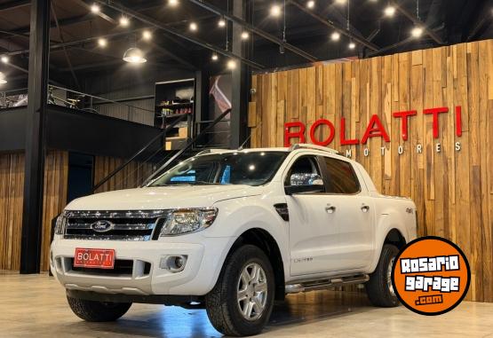 Camionetas - Ford RANGER LIMITED 4X4 MT 2013 Diesel 180000Km - En Venta