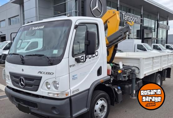Camiones y Grúas - ACCELO 815 C/Caja 2,30 x 4,10 C/Hidro 6,5 Tm - En Venta