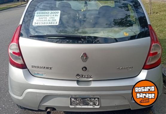 Autos - Renault SANDERO 1.6 8v 2009 GNC 164000Km - En Venta