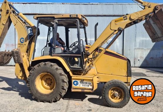 Camiones y Grúas - retroexcavadora Caterpiller 416 C - En Venta