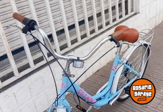 Deportes - SPORT MOTO: BICICLETA PLAYERA NUEVA MARCA GO BIKE LADY II RODADO: 26. CON 7 CAMBIOS DE VELOCIDADES SHIMANO - En Venta