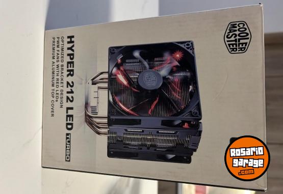 Informática - Disipador CPU Cooler Master Hyper 212 LED Turbo (Caja Completa) - En Venta