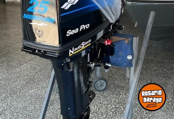 Otros (Náutica) - Mercury 25 hp 2t sea pro nuevo en caja 1 año de garantía #nautistore - En Venta