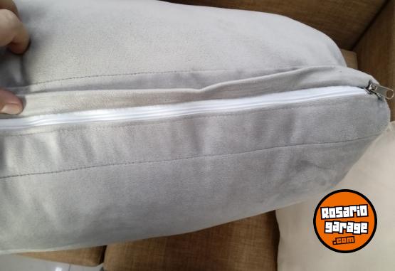 Hogar - Sillon 1.60 x 0.90 Pana lavable, Patas altas solidas, Cierres. - En Venta