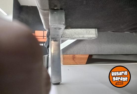 Hogar - Sillon 1.60 x 0.90 Pana lavable, Patas altas solidas, Cierres. - En Venta