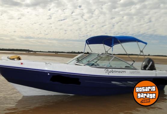 Embarcaciones - VENDO Lancha Robinson Mantra 5.30 Evinrude 60hp E-tec 2021 INMACULADA LISTA PARA DISFRUTAR!!! - En Venta