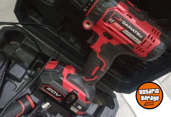 Herramientas - L�quido taladro percutor atornillador inal�mbrico DAIHATSU de 20 v - En Venta