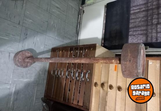 Otros - Antigua pesa barra de 30 kg - En Venta