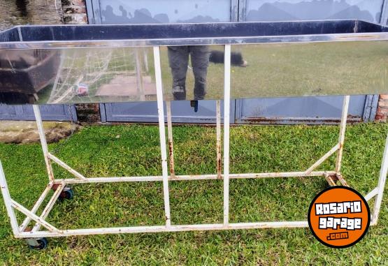 Otros - Batea de acero inoxidable y desague 1". - En Venta