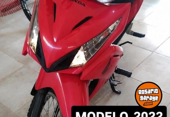 Motos - Honda WAVE 2022 Nafta 7700Km - En Venta