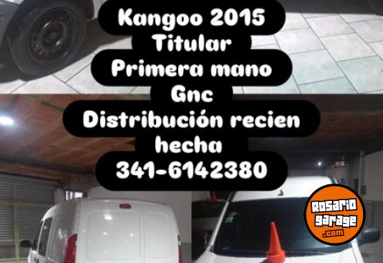 Utilitarios - Renault Kangoo 2015 GNC 190000Km - En Venta