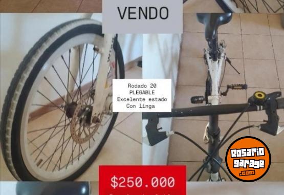 Deportes - BICICLETA PLEGABLE ROD 20 - En Venta