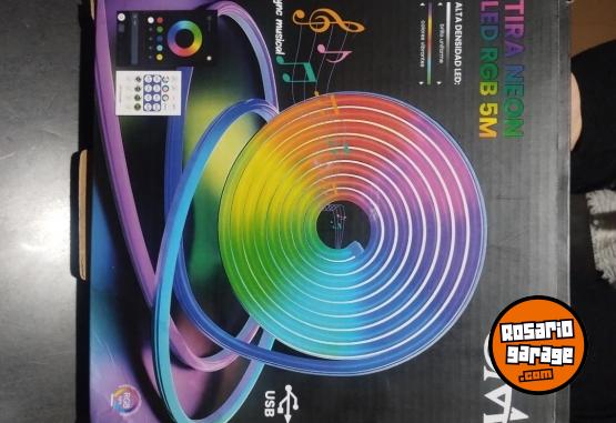 Electr�nica - Luces RGB audioritmicas con control m�s de 30 efectos - En Venta