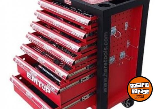 Herramientas - GABINETE 328 PIEZAS EMTOP NUEVO - En Venta