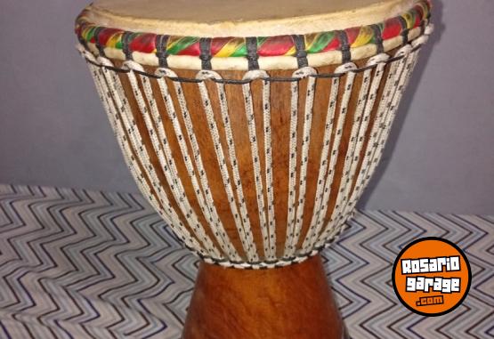 Instrumentos Musicales - Djembe Senegal�s original �nico - En Venta