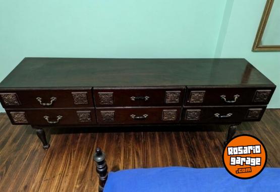Hogar - Juego De Dormitorio Antiguo Madera Maciza Completo - Liquidaci�n - En Venta