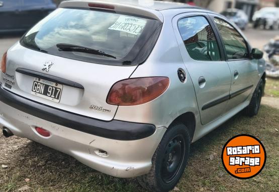 Autos - Peugeot 206 2007 Diesel 210Km - En Venta