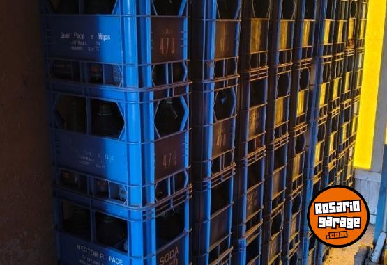 Otros - LIQUIDO LOTE CAJONES CON SIFONES DE VIDRIO DE SODAS SODERIA - En Venta