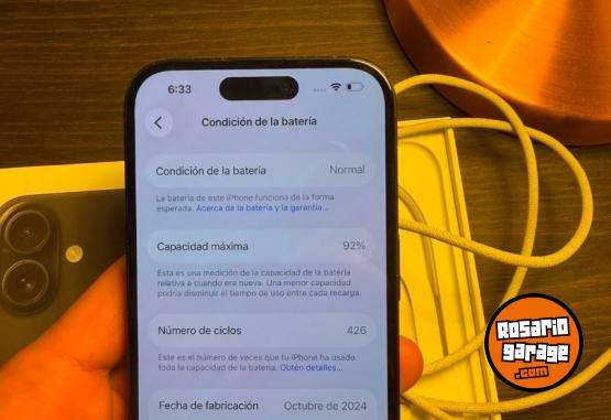 Telefon�a - Iphone 16 128 GB - En Venta