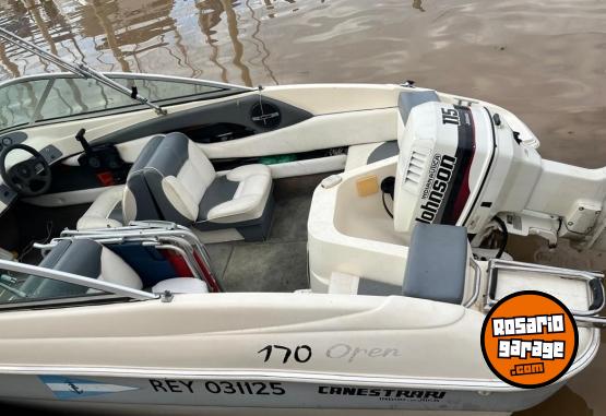 Embarcaciones - Lancha Canestrari 170 Open Año 2000 con Motor Johnson 115 2 tiempos - En Venta