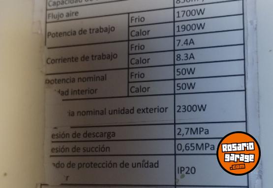 Hogar - Vendo 3 evaporador aire acondicionado - En Venta