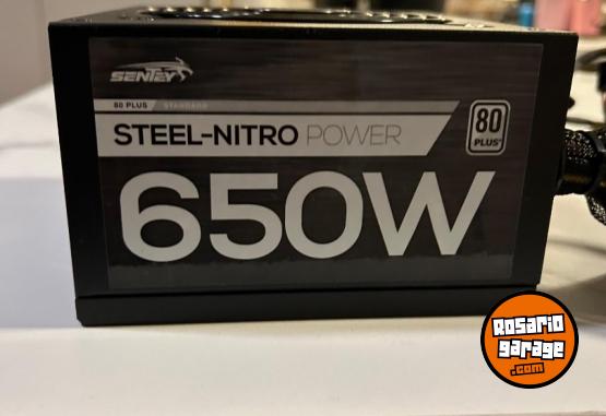 Informática - Fuente De Alimentación Sentey 650w Metal Blade 80+ Bronze - En Venta