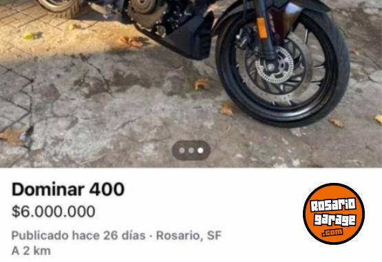 Motos - Bajaj 400 dominar 2019 Nafta 2500Km - En Venta