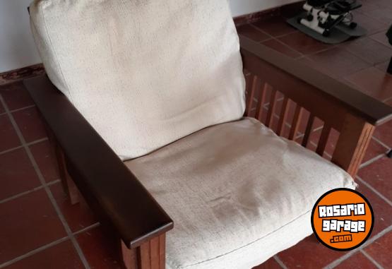 Hogar - SILLÓN CAMA DE ALGARROBO RECLINABLE - En Venta