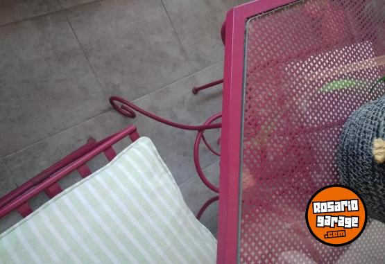 Hogar - Juego de jardín hierro excelente estado 3 piezas - En Venta