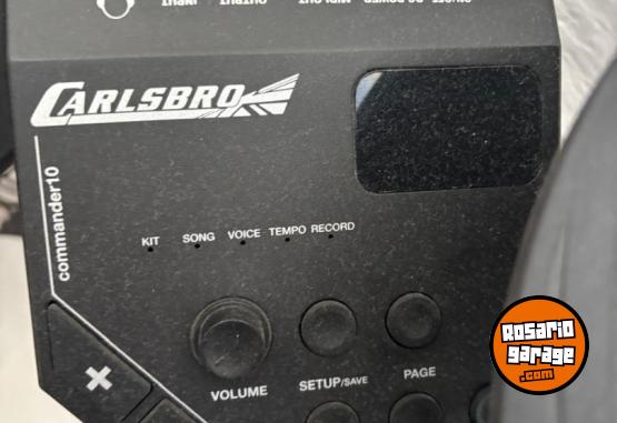 Instrumentos Musicales - Bateria Electrica Carjsbro 100. (Usado sin utilizacion)- Fisherton - En Venta