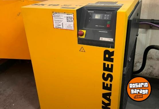 Herramientas - Compresor Tornillo Kaeser Sk19 Industrial 15hp (Usado) - En Venta