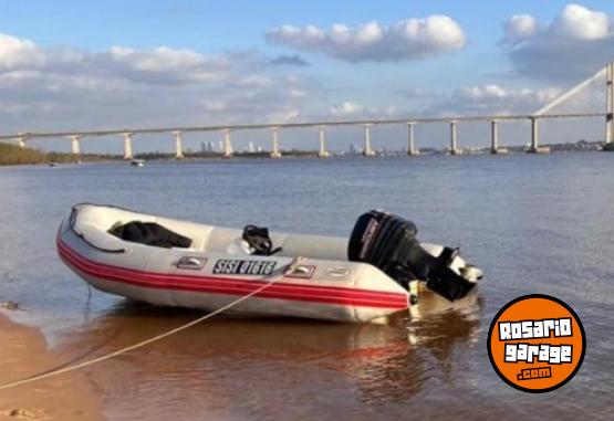 Embarcaciones - Gomon Semirrigido 40 hp - En Venta