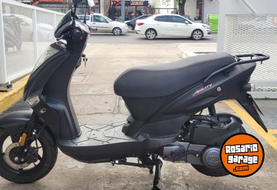 Motos - Kymco Agility 125 2024 Nafta 7000Km - En Venta