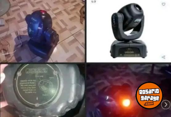 Electrónica - Cabezal usado Buen estado variedad de luces movimiento giratorio paso videos - En Venta