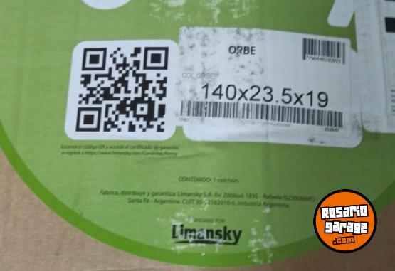 Hogar - Colchón de Espuma en bolsa Remy Orbe 140x190 - En Venta