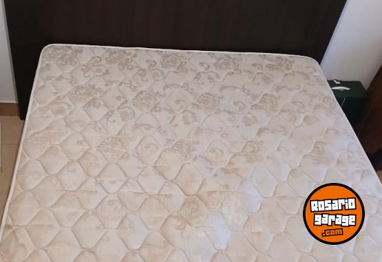 Hogar - Vendo somier 2 plazas con respaldo - En Venta