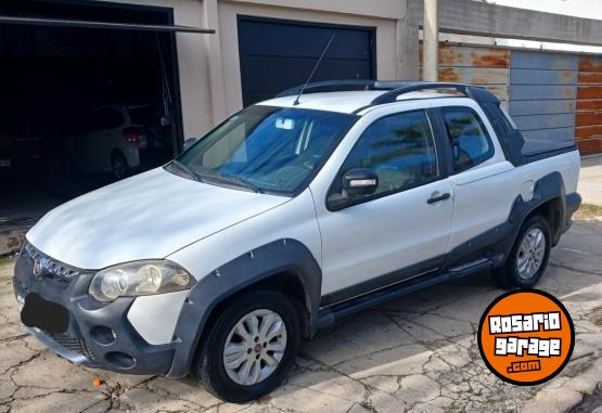 Camionetas - Fiat Strada Adventure 2013 GNC 180000Km - En Venta