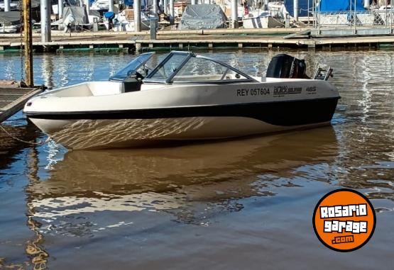 Embarcaciones - Lancha Quicksilver 465 Año 2011 + Mercury 50 HP + Ecosonda Garmin – Excelente Estado - En Venta