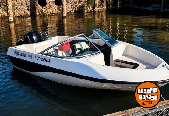 Embarcaciones - Lancha Quicksilver 465 Año 2011 + Mercury 50 HP + Ecosonda Garmin – Excelente Estado - En Venta
