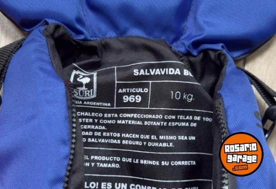 Deportes N&aacute;uticos - Salvavidas SURI - En Venta