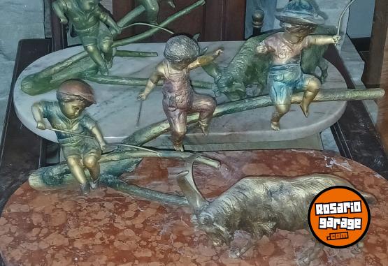 Hogar - Estatuas sinceladadas,con base de marmol - En Venta