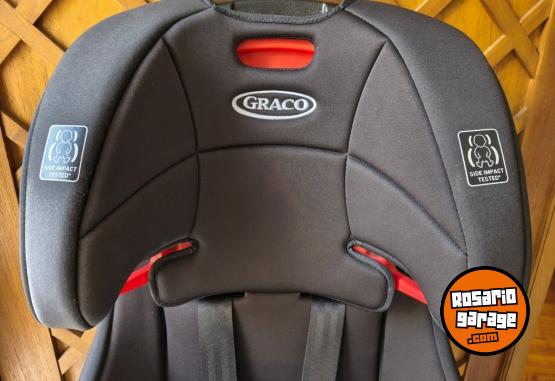 Artículos para bebé - BUTACA/BOOSTER GRACO TRANZITION 3 EN 1 CON ARNES DE 9 kg a 45 KG. HOMOLOGADO COLOR NEGRO -IMPECABLE - En Venta