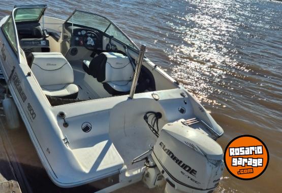 Embarcaciones - Lancha Quicksilver 1600 Evinrude 90 HP muy buen estado. - En Venta