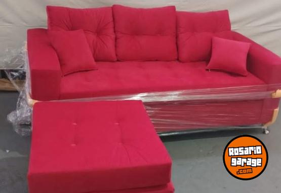 Hogar - Oferta Imperdible🎉✨ SOF� GAMA FULL + CAMASTRO! ❤️ Pana Original anti mancha!  👉Anti desgarro - En Venta