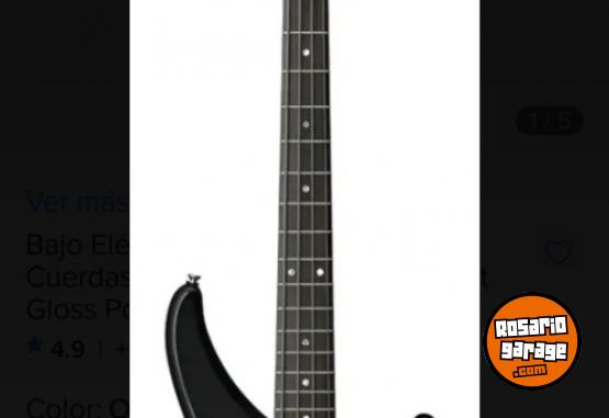Instrumentos Musicales - Bajo yamaha y amplificador - En Venta